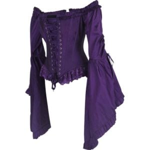 Rubee Off-Shoulder Overbust Rococo Corset