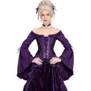 Rubee Off-Shoulder Overbust Rococo Corset