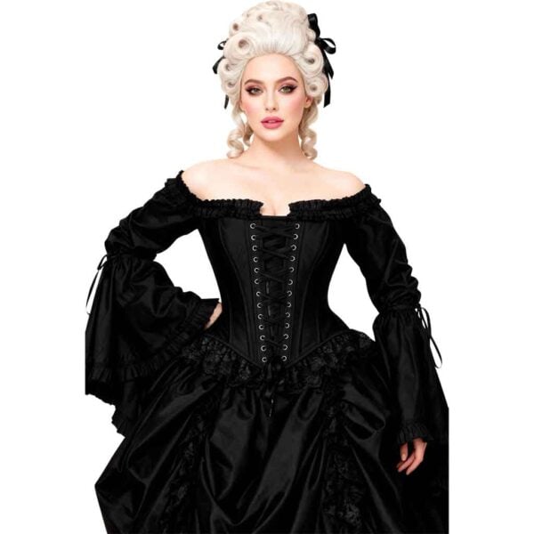 Rubee Off-Shoulder Overbust Rococo Corset