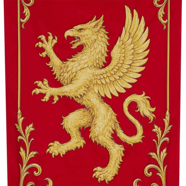 Heraldic Griffin Medieval Banner
