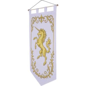 Heraldic Unicorn Medieval Banner