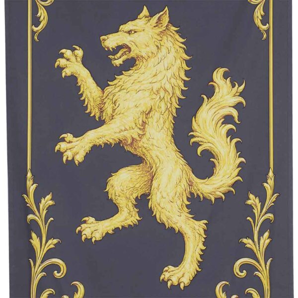 Heraldic Wolf Medieval Banner