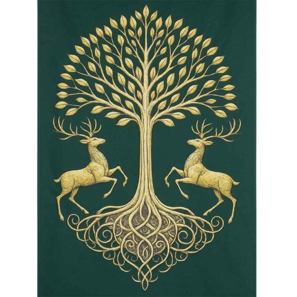 Sacred Stag Banner