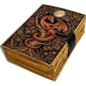 Clasped Dragon Leather Journal
