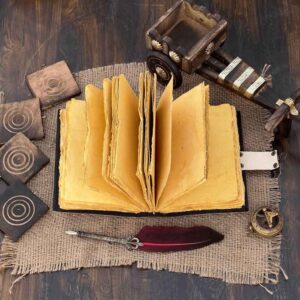Clasped Dragon Leather Journal