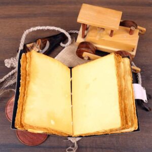 Red Moon Phase Leather Journal