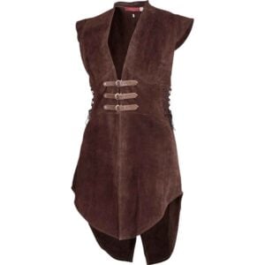 Cyra Womens Suede Vest