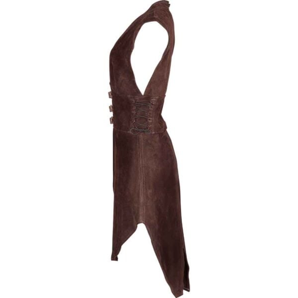 Cyra Womens Suede Vest