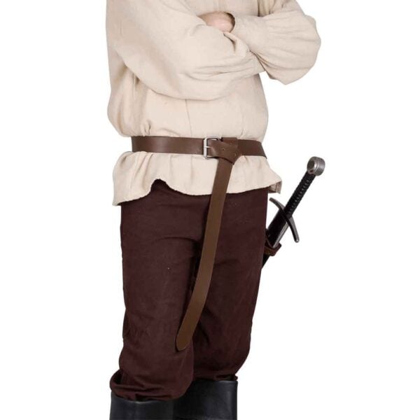 Medieval Leather Sword Belt