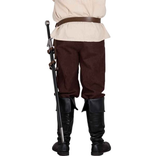 Medieval Leather Sword Belt