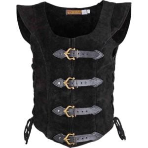 Veloria Womens Suede Vest