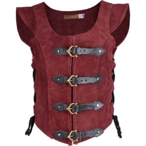 Veloria Womens Suede Vest