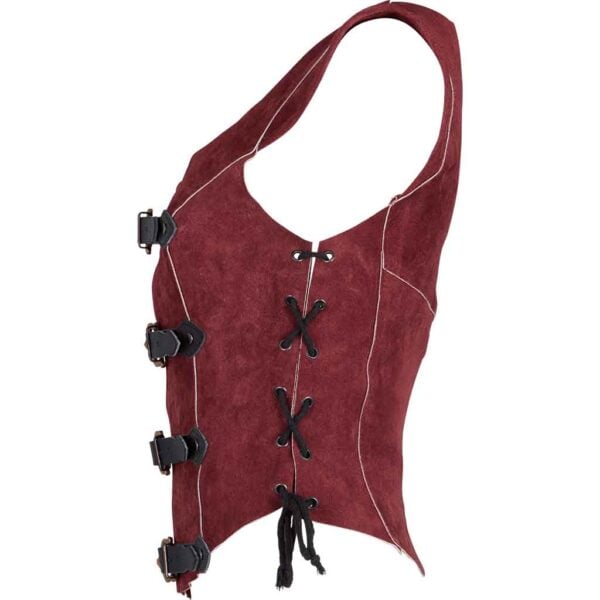 Veloria Womens Suede Vest