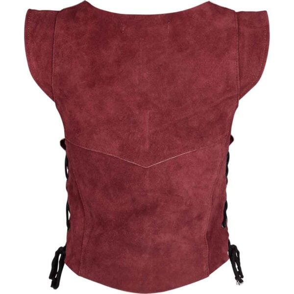Veloria Womens Suede Vest