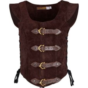 Veloria Womens Suede Vest