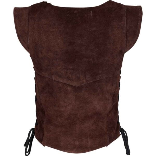 Veloria Womens Suede Vest