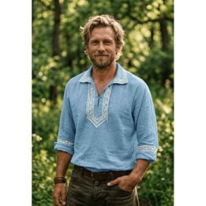 Aethelgard Embroidered Shirt