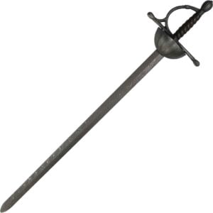 Argent Cup Hilt LARP Rapier
