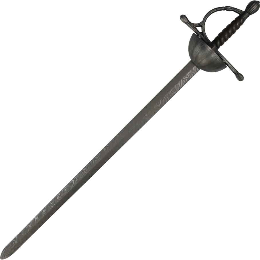 Argent Cup Hilt LARP Rapier