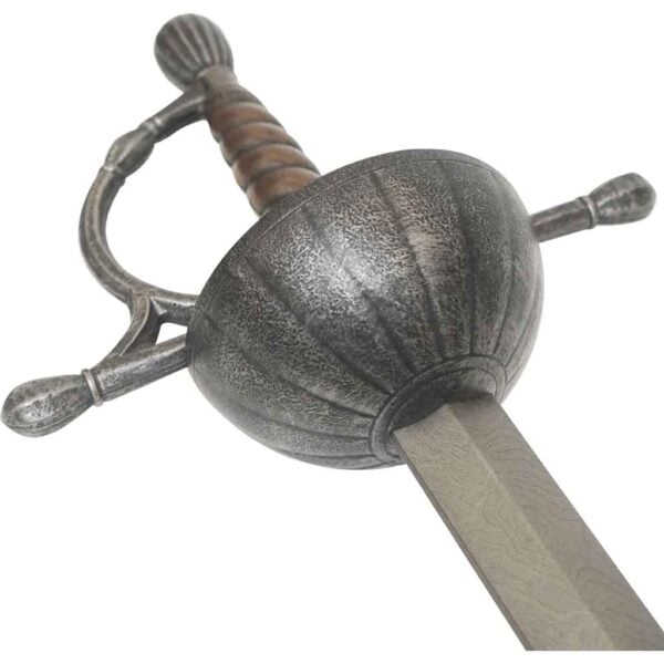 Argent Cup Hilt LARP Rapier