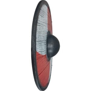 Red and White Vinda LARP Shield