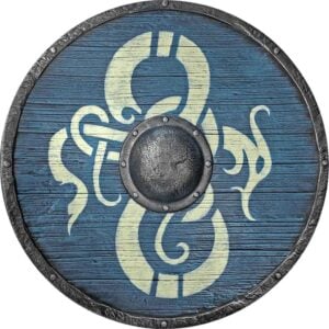 Knotwork Serpent Viking LARP Shield