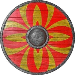 Inferno Viking LARP Shield