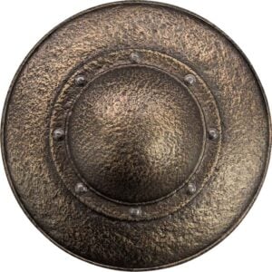 Golden Dueling LARP Buckler