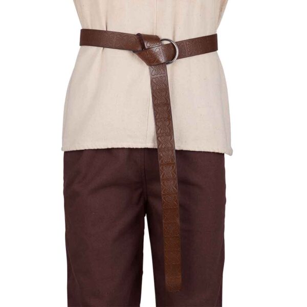 Embossed Egon Ring Belt - Image 6