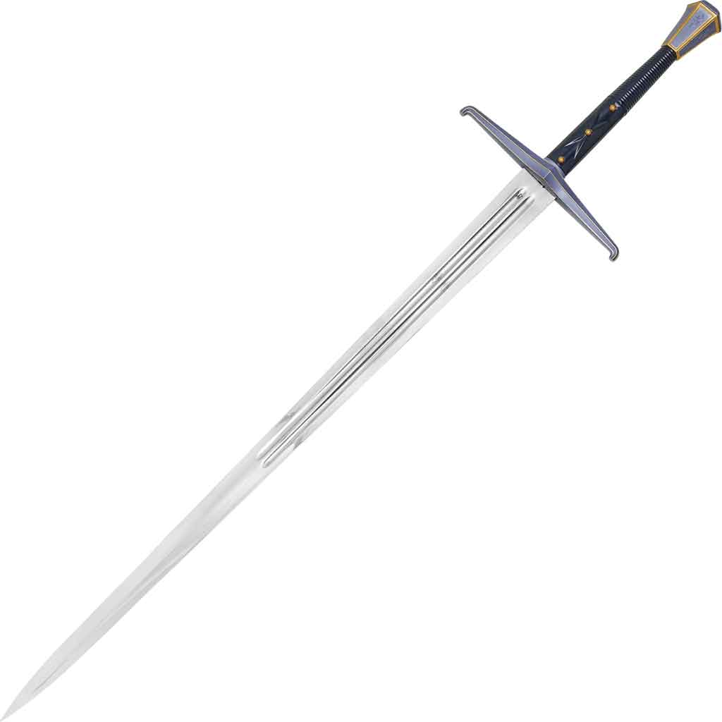 Blue Hilt Medieval Fantasy Longsword