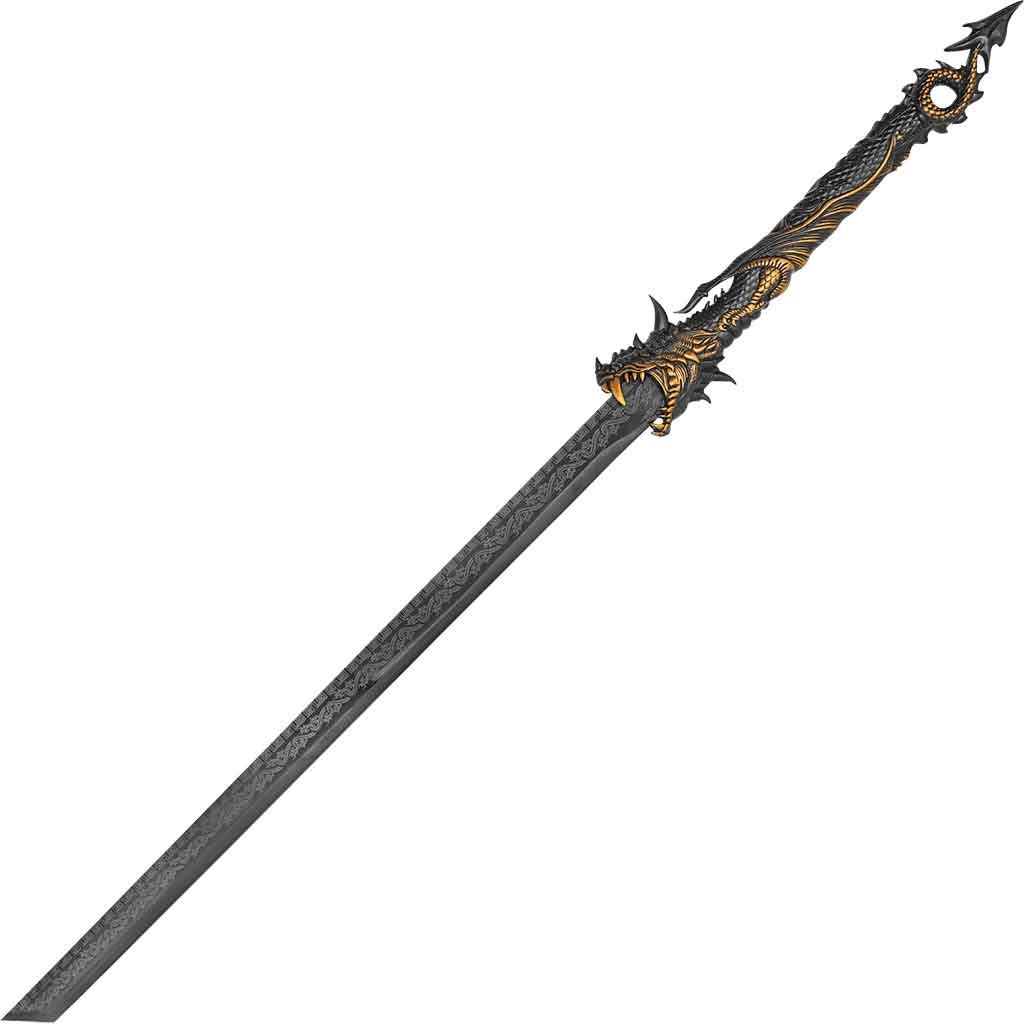 Black Dragon Hilt Katana