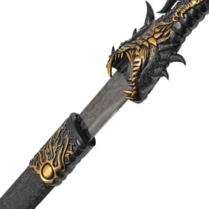 Black Dragon Hilt Katana