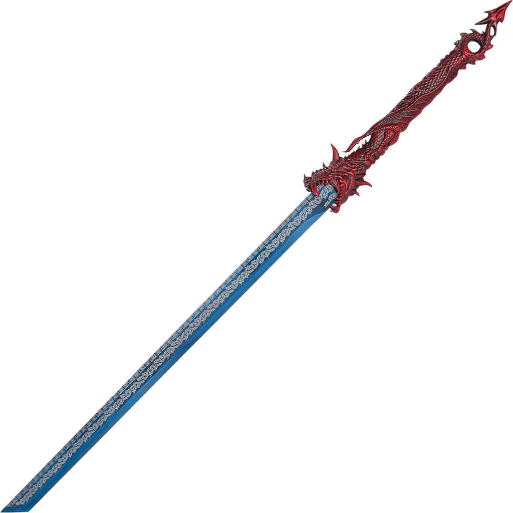 Red Dragon Hilt Katana