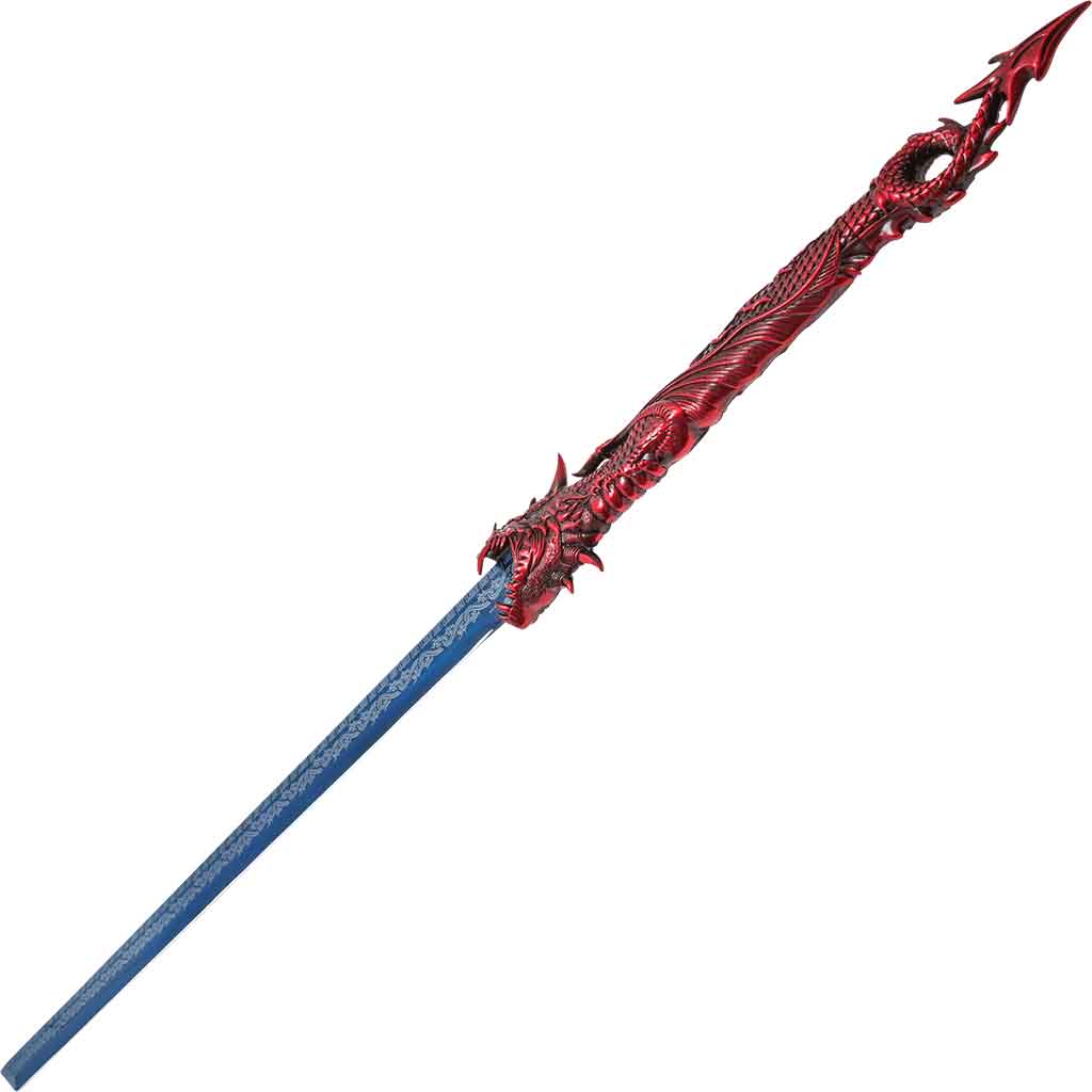Red Dragon Hilt Katana