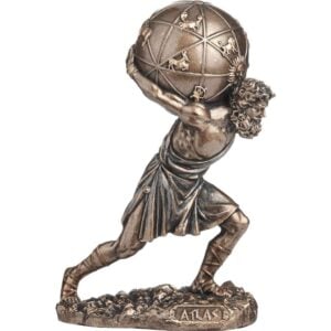 Atlas with Celestial Sphere Statue