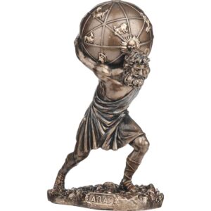 Atlas with Celestial Sphere Statue