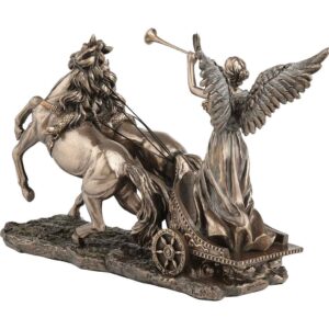 Nike on Chariot Goddess Statue