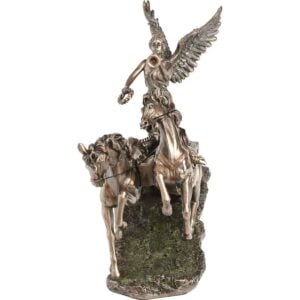 Nike on Chariot Goddess Statue