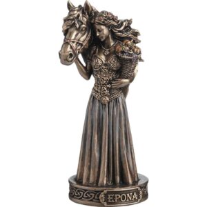 Epona Celtic Goddess of Horses Statue