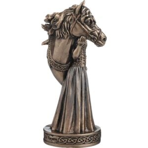 Epona Celtic Goddess of Horses Statue