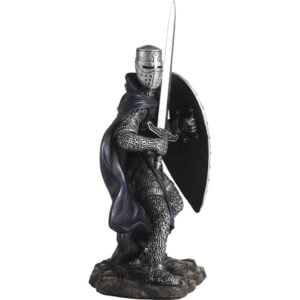 Sword and Shield Hospitaller Knight Statue