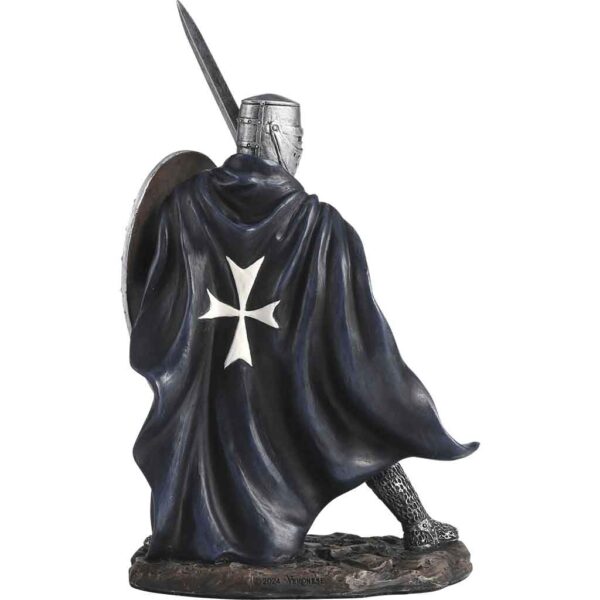 Sword and Shield Hospitaller Knight Statue
