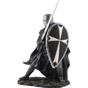 Sword and Shield Hospitaller Knight Statue
