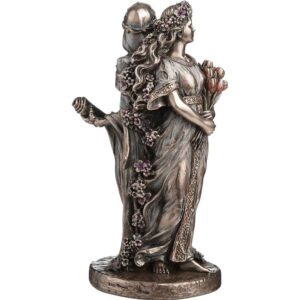 Memento Mori Skeleton Maiden Statue