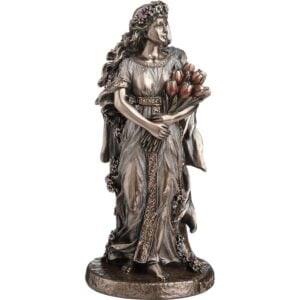 Memento Mori Skeleton Maiden Statue