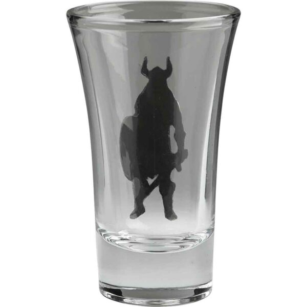 Viking Warrior Shot Glass