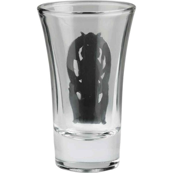 Hecate and Wolves Shot Glass