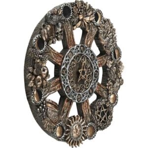 Moon Phase Wheel of the Year Plaque