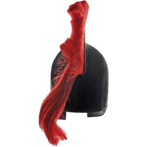 Red Plumed Trojan Helm
