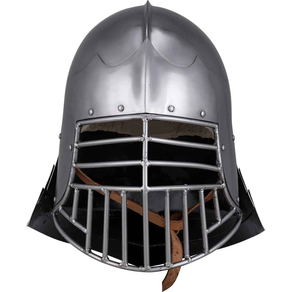 Steel Medieval Open Sallet
